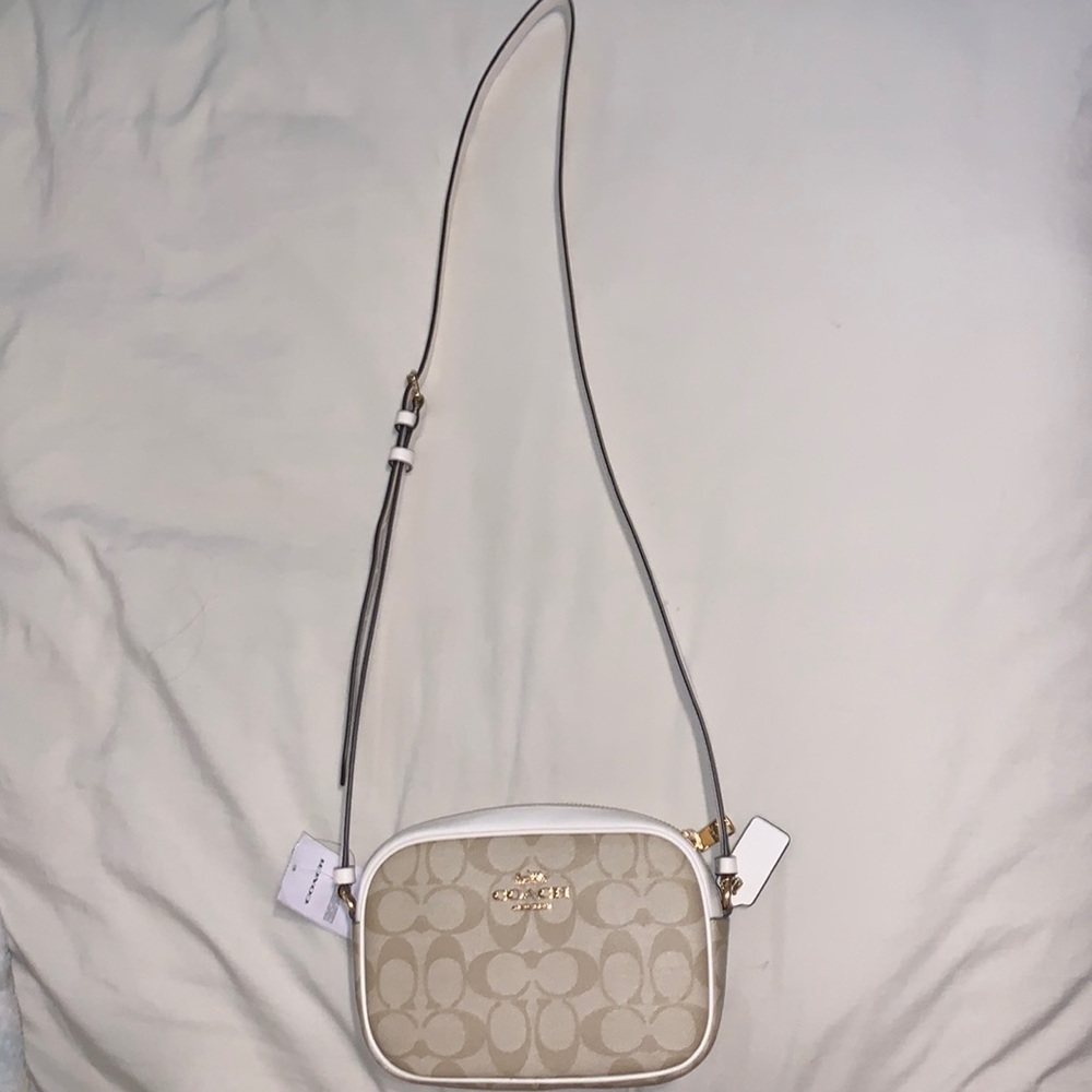Coach Mini Jamie Camera Bag In Signature Monogram